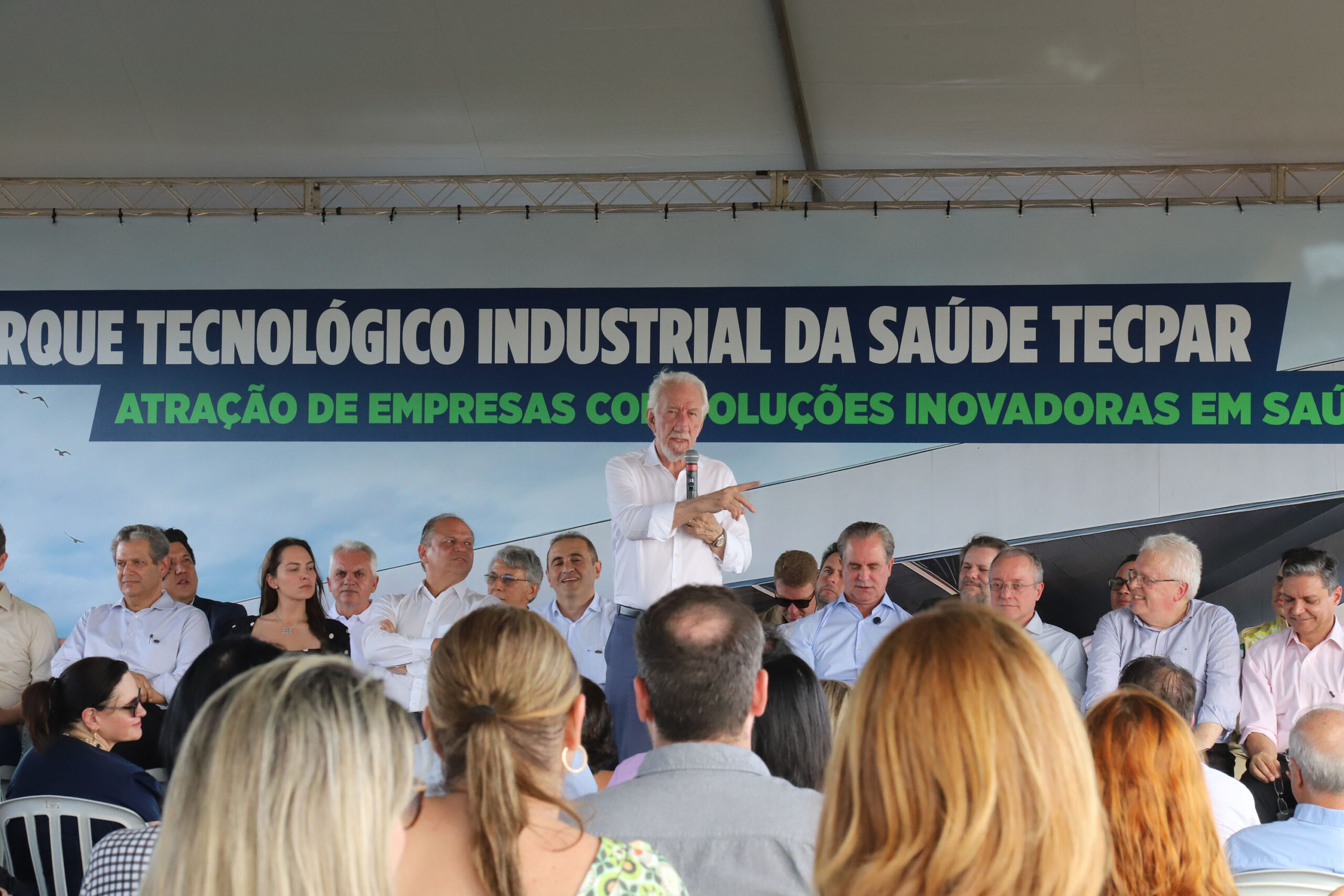 Começam as obras do Parque Tecnológico Industrial da Saúde do Tecpar em Maringá