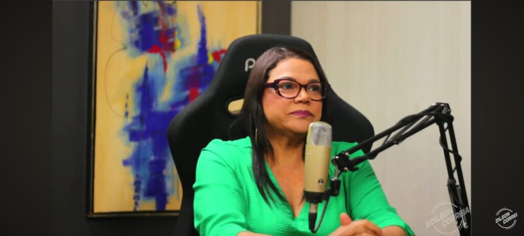 coronel da reserva Audilene Rocha, diretora do Procon de Maringá