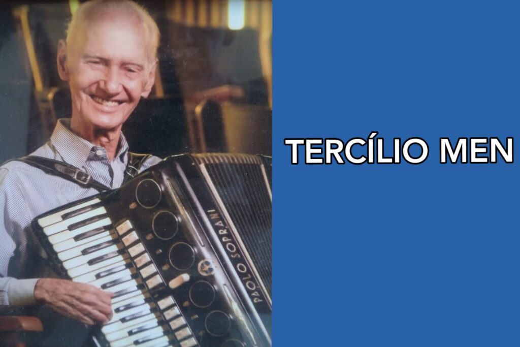 Com mais de sete décadas dedicadas à música, o sanfoneiro Tercílio Men é um dos nomes mais emblemáticos da cultura popular de Maringá e região. 