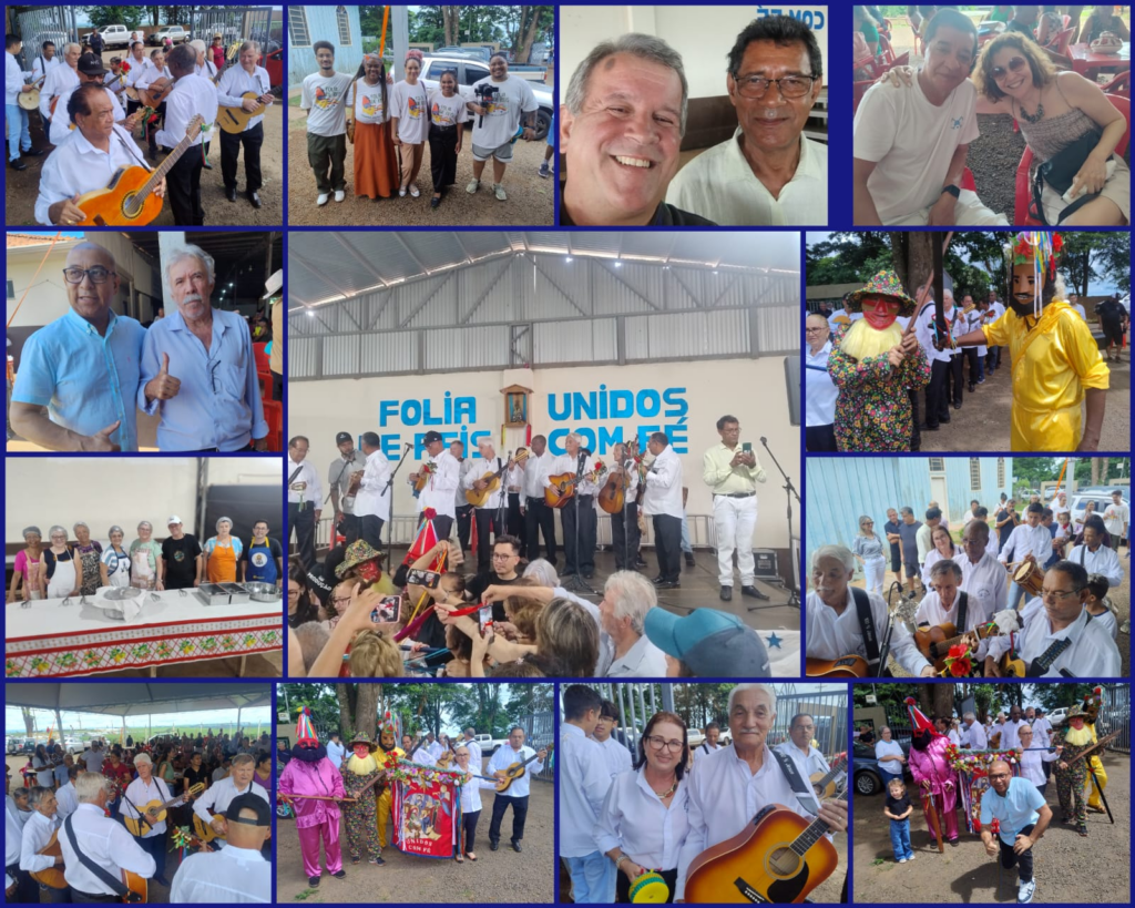  Salão da Capela Nossa Senhora Aparecida foi palco do tradicional encerramento da Folia de Reis 2025, promovido pela Companhia Unidos com Fé, em Maringá 