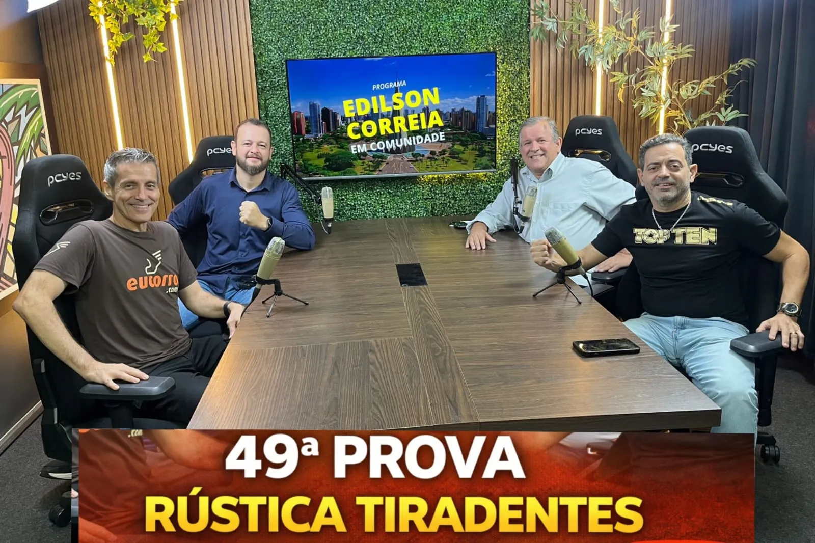 Prova Rústica Tiradentes reúne 10 mil atletas e ganha destaque em programa especial da TV Ingá