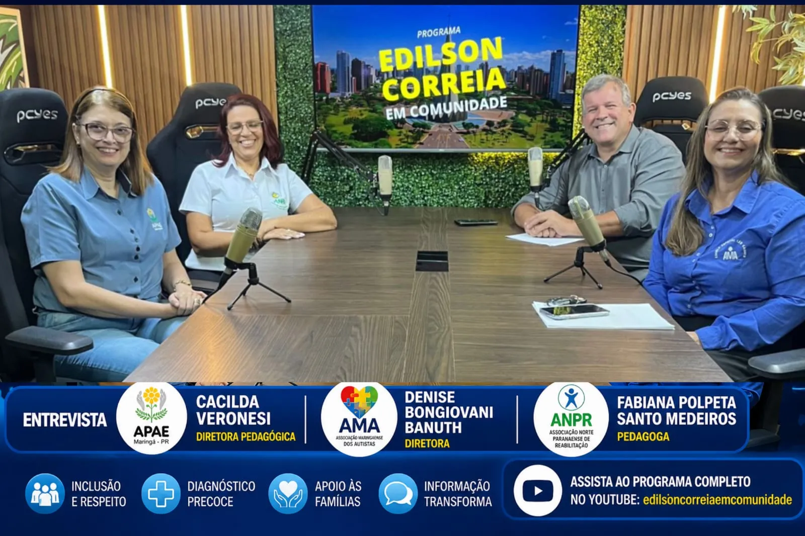 Autismo em Maringá: programa destaca inclusão e conscientização no Abril Azul