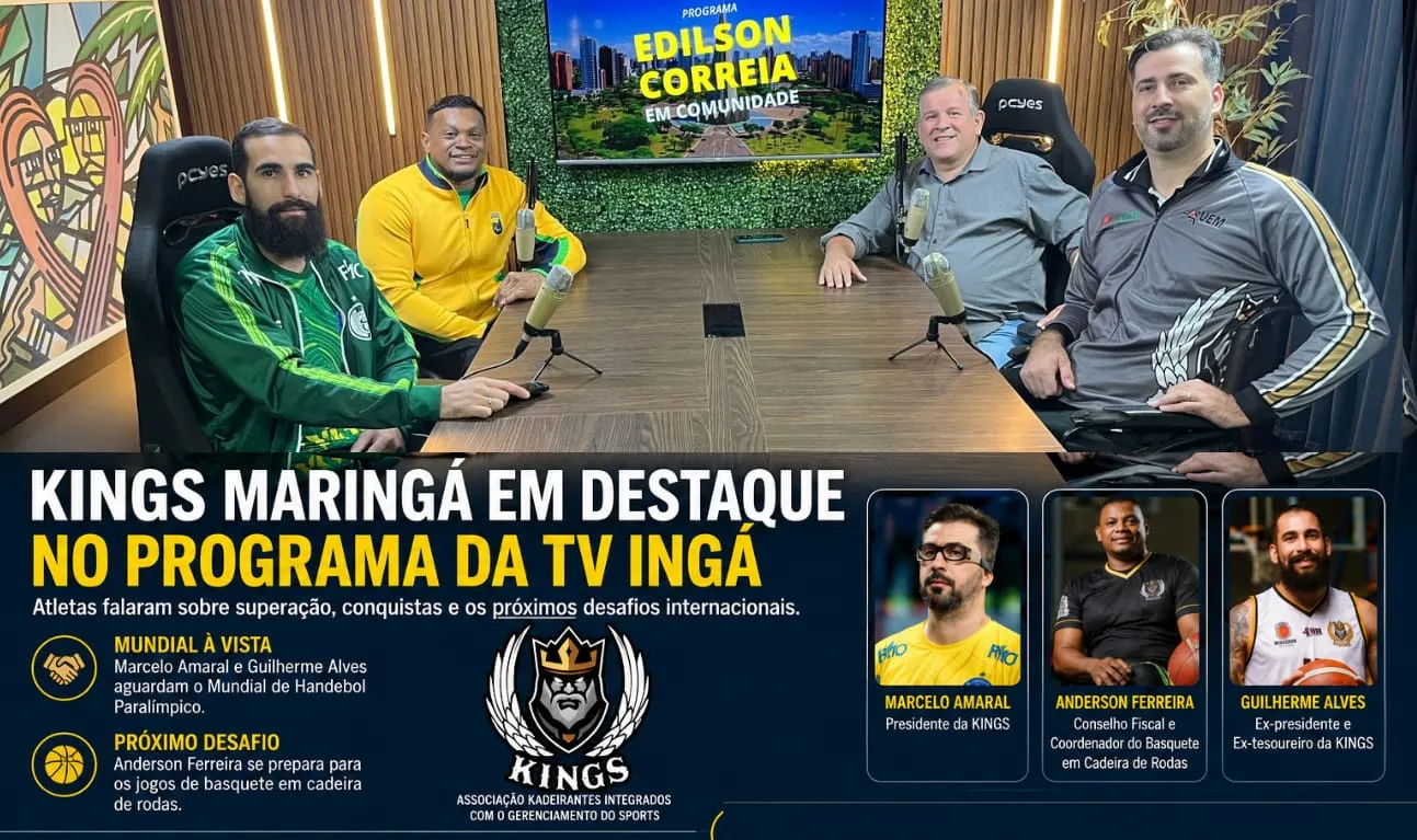 Programa “Edilson Correia Em Comunidade” destaca histórias de superação e conquistas da KINGS Maringá