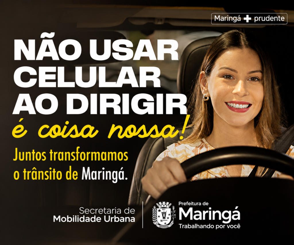 Celular ao dirigir