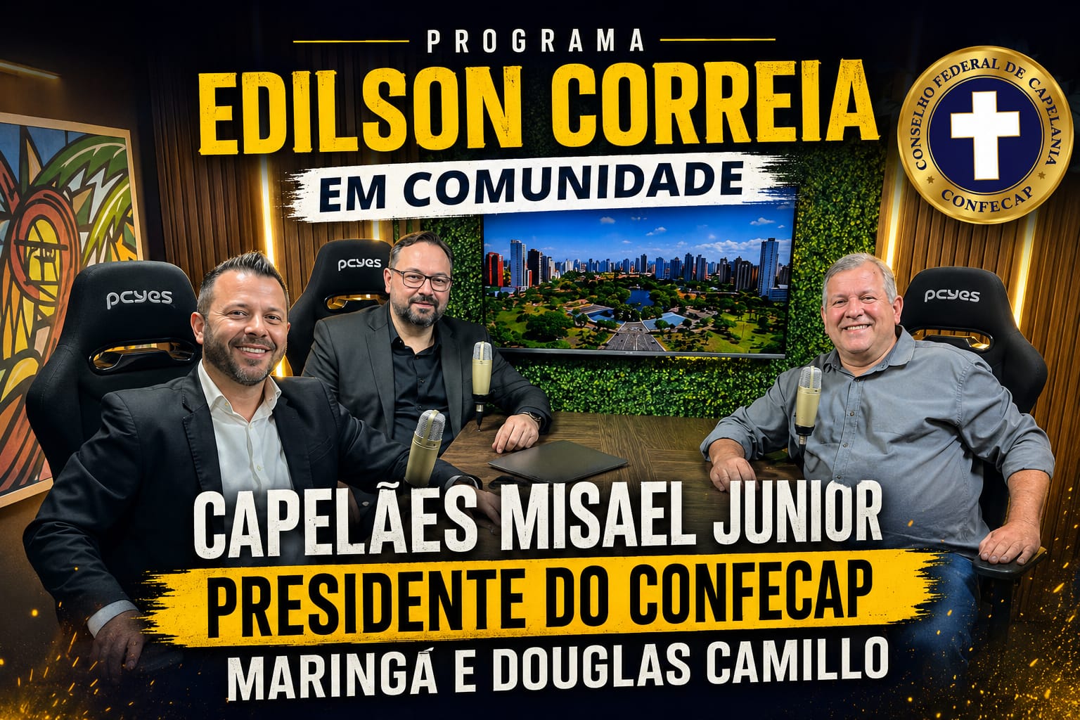 Programa especial celebra o Dia do Capelão Humanitário e divulga ações em Maringá e no Paraná